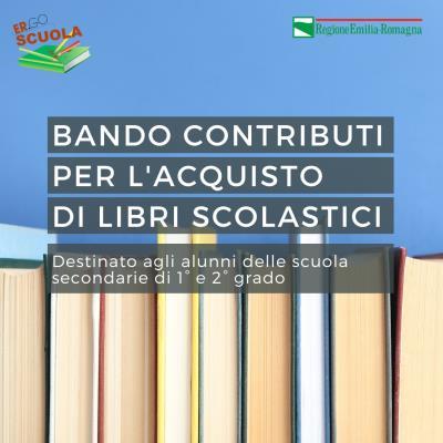 Contributi Er.Go per libri di testo A.S. 2024/25  foto 