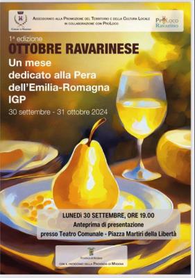 Ottobre Ravarinese - invito serata inaugurale