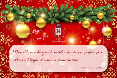  Auguri di Buon Natale dall’Amministrazione Comunale di Ravarino! 