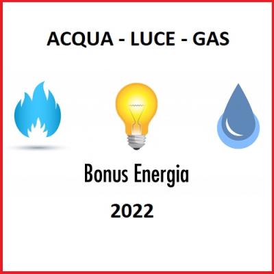 Bonus energia 2022